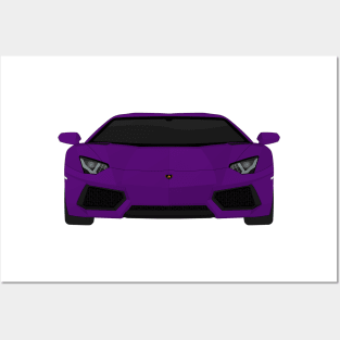 AVENTADOR PURPLE Posters and Art